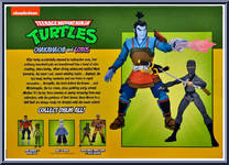 Chakahachi and Lotus from Teenage Mutant Ninja Turtles - Classic Cartoon - Multi-Packs manufactured by Neca [Back]