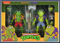 Rasputin and Genghis from Teenage Mutant Ninja Turtles - Classic Cartoon - Multi-Packs manufactured by Neca [Front]