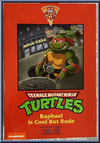 Raphael is Cool But Rude (Pizza Club) from Teenage Mutant Ninja Turtles - Classic Cartoon - Basic Series manufactured by Neca [Front]