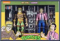 Rat King vs. Vernon from Teenage Mutant Ninja Turtles - Classic Cartoon - Multi-Packs manufactured by Neca [Front]