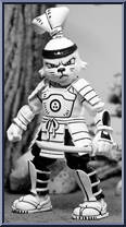 Usagi Yojimbo (Black & White) (Samurai Adventure) from Teenage Mutant Ninja Turtles - Classic Cartoon - Basic Series manufactured by Neca [Loose]