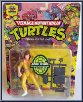 April O' Neil from Teenage Mutant Ninja Turtles - Classic Collection - 25th Anniversary manufactured by Playmates [Front]