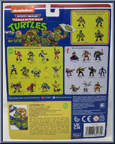 Lieutenant Leo from Teenage Mutant Ninja Turtles - Classic Collection - 90th Reissue - 2022 manufactured by Playmates [Back]