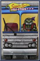 Sewer Sports All Stars 4-Pack from Teenage Mutant Ninja Turtles - Classic Collection - Multi-Packs manufactured by Playmates [Side]