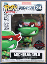 Michelangelo from Teenage Mutant Ninja Turtles - Eastman and Laird's Pop! manufactured by Funko [Front]