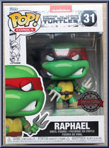Raphael from Teenage Mutant Ninja Turtles - Eastman and Laird's Pop! manufactured by Funko [Front]
