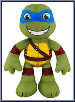 Leo from Teenage Mutant Ninja Turtles - Half Shell Heroes - Plush manufactured by Playmates [Loose]