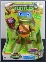Mega Mutant Leo from Teenage Mutant Ninja Turtles - Half Shell Heroes - Basic Series manufactured by Playmates [Front]