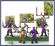 Rocksteady from Teenage Mutant Ninja Turtles - Classic Series manufactured by Mega Bloks [Loose]
