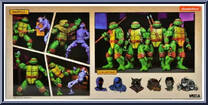 Eastman and Laird's Teenage Mutant Ninja Turtles 4-Pack from Teenage Mutant Ninja Turtles - Mirage Comics - Basic Series manufactured by Neca [Back]