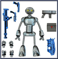 Fugitoid from Teenage Mutant Ninja Turtles - Mirage Comics - Basic Series manufactured by Neca [Loose]