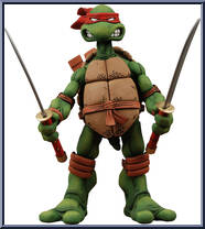 Leonardo from Teenage Mutant Ninja Turtles - Mirage Comics - Tube Packaging manufactured by Neca [Loose]