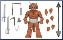 Triceraton Gladiator (Eastman & Laird) from Teenage Mutant Ninja Turtles - Mirage Comics - Basic Series manufactured by Neca [Loose]