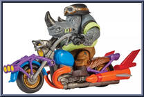 Chopper Cycle with Rocksteady from Teenage Mutant Ninja Turtles - Mutant Mayhem - Accessories manufactured by Playmates [Loose]
