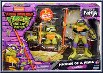 Making of a Ninja Donatello from Teenage Mutant Ninja Turtles - Mutant Mayhem - Basic Series manufactured by Playmates [Front]