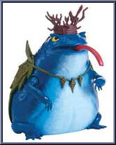 Attila the Frog from Teenage Mutant Ninja Turtles - Nickelodeon - Basic Series manufactured by Playmates [Loose]
