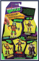 Michelangelo from Teenage Mutant Ninja Turtles - Nickelodeon - Power Sound FX manufactured by Playmates [Back]