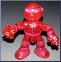Diamond Raphael from Teenage Mutant Ninja Turtles - Nickelodeon - Surprise Mini Figures - Series 1 manufactured by Playmates [Loose]