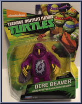Dire Beaver from Teenage Mutant Ninja Turtles - Nickelodeon - Basic Series manufactured by Playmates [Front]
