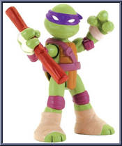 Donatello from Teenage Mutant Ninja Turtles - Nickelodeon - Surprise Mini Figures - Series 1 manufactured by Playmates [Loose]