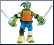 Roll-N-Punch Leo from Teenage Mutant Ninja Turtles - Nickelodeon - Deluxe manufactured by Playmates [Loose]