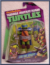 Leo the Knight from Teenage Mutant Ninja Turtles - Nickelodeon - Basic Series manufactured by Playmates [Front]