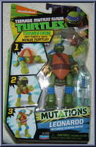 Leonardo from Teenage Mutant Ninja Turtles - Nickelodeon - Pet Turtle Into Ninja Turtle manufactured by Playmates [Front]