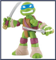 Leonardo from Teenage Mutant Ninja Turtles - Nickelodeon - Surprise Mini Figures - Series 1 manufactured by Playmates [Loose]