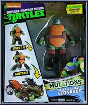 Leonardo from Teenage Mutant Ninja Turtles - Nickelodeon - Twist-N-Mutate manufactured by Playmates [Front]