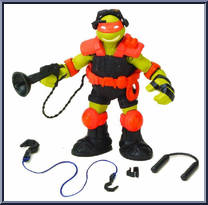 Michelangelo from Teenage Mutant Ninja Turtles - Nickelodeon - Stealth Tech manufactured by Playmates [Loose]