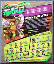 Mikey Turflytle from Teenage Mutant Ninja Turtles - Nickelodeon - Basic Series manufactured by Playmates [Back]