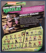 Monkey Brains from Teenage Mutant Ninja Turtles - Nickelodeon - Basic Series manufactured by Playmates [Back]