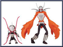 Mutant Shredders from Teenage Mutant Ninja Turtles - Nickelodeon - Basic Series manufactured by Playmates [Loose]
