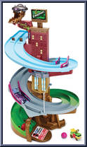 Race to the Sewer from Teenage Mutant Ninja Turtles - Nickelodeon - T-Machines - Playsets manufactured by Playmates [Loose]