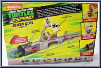 Sewer Duel Playset from Teenage Mutant Ninja Turtles - Nickelodeon - T-Sprints manufactured by Playmates [Back]