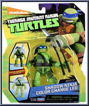 Shadow Ninja Color Change Leo from Teenage Mutant Ninja Turtles - Nickelodeon - Basic Series manufactured by Playmates [Front]