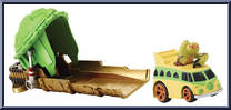 Shell Launcher (Mikey in Party Van) from Teenage Mutant Ninja Turtles - Nickelodeon - T-Machines - Playsets manufactured by Playmates [Loose]