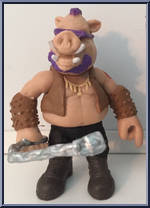 Bebop from Teenage Mutant Ninja Turtles - Out of the Shadows - Surprise Mini Figures manufactured by Playmates [Loose]