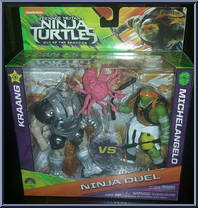 Kraang vs Michelangelo Action Figure