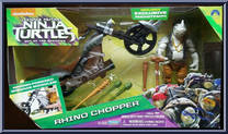 Rhino Chopper (with Rocksteady) from Teenage Mutant Ninja Turtles - Out of the Shadows - Bikes manufactured by Playmates [Front]