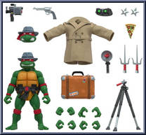 Raphael (Undercover) from Teenage Mutant Ninja Turtles - Ultimates! manufactured by Super7 [Loose]