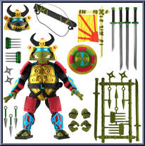 Sewer Samurai Leo from Teenage Mutant Ninja Turtles - Ultimates! manufactured by Super7 [Loose]