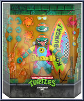Sewer Surfer Mike from Teenage Mutant Ninja Turtles - Ultimates! manufactured by Super7 [Front]