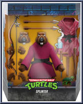 Splinter from Teenage Mutant Ninja Turtles - Ultimates! manufactured by Super7 [Front]