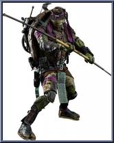 Donatello from Teenage Mutant Ninja Turtles - Basic Series manufactured by Threezero [Loose]