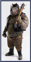 Rocksteady from Teenage Mutant Ninja Turtles - Basic Series manufactured by Threezero [Loose]