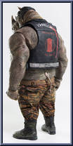 Rocksteady from Teenage Mutant Ninja Turtles - Basic Series manufactured by Threezero [Loose]