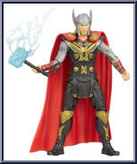Thor (Lightning-Bolt Hammer) from Thor - Dark World - Basic Series manufactured by Hasbro [Loose]
