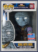Korg (with Miek) from Thor - Thor Ragnarok Pop! manufactured by Funko [Front]