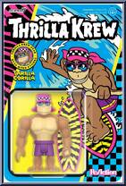 Thrilla Gorilla (Purple Shorts) from Thrilla Krew - ReAction Figures manufactured by Super7 [Front]